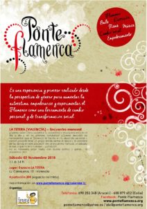 Encuentro mensual Ponte Flamenca en La Tetera (Valencia) @ Espaci de Dones LA TETERA