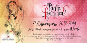 7º Aniversario Ponte Flamenca en Córdoba @ Centro Cívico Fuensanta (Distrito Sureste) 